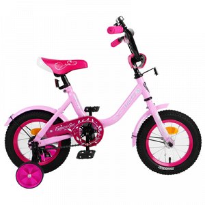 Велосипед 12" Graffiti Fashion Girl, цвет розовый