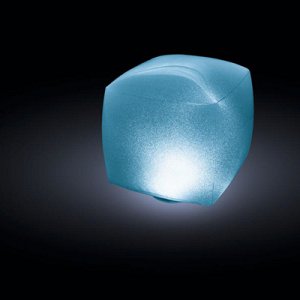 Плавающий светильник "Ледяной куб" 23*23*22см, 28694