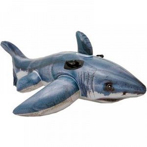 Игрушка надувная для плавания "Акула" 173 х 107 см, от 3 лет, 57525NP