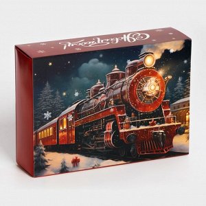 Коробка под 6 конфет «С Новым годом!», 13.5*9.5*3.5 см