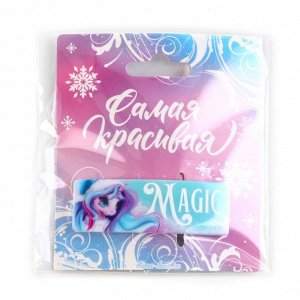 Заколка для волос новогодняя «Magic», на Новый год, 5,3 х 1,7 см