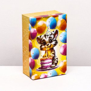 Коробка прямоугольная "Милый тигренок", 27 ? 17 ? 11 см