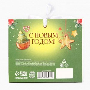 Чай новогодний ягодно - травяной со смородиной «Зима стучится», 50 г