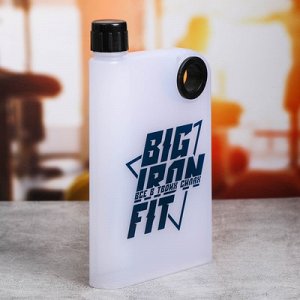 Бутылка для воды "Big iron fit", 350 мл
