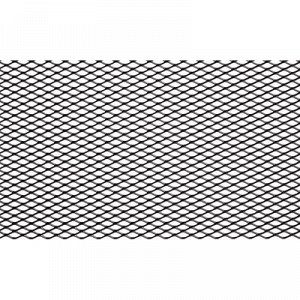 Сетка для защиты радиатора, алюм., яч. 10х4 мм (R10), 100х40 см, черная