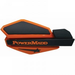Ветровые щитки для квадроцикла, PowerMadd, серия STAR, оранжевый/черный