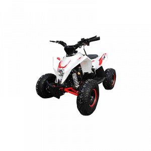 Детский квадроцикл бензиновый MOTAX GEKKON 70cc, бело-красный