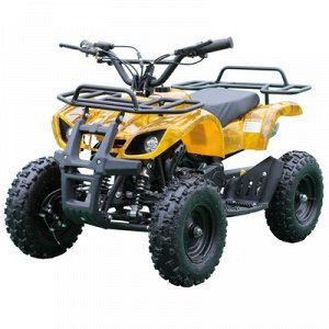 Детский электро квадроцикл MOTAX ATV Х-16 800W, желтый камуфляж