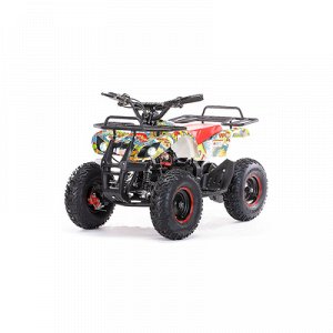 Детский электро квадроцикл MOTAX ATV Х-16 1000W Мини-Гризли, бомбер, большие колеса