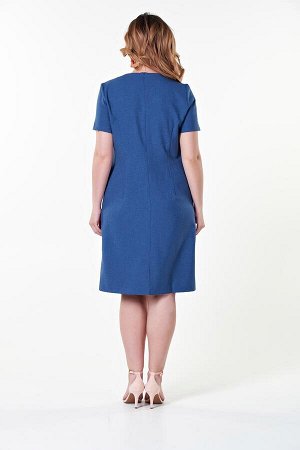 Платье Марина №6.Цвет:синий