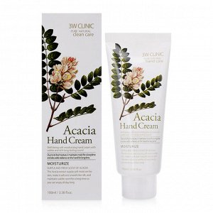 3W CLINIC Крем для рук Moisrurzing Hand Cream [Acacia], 100 мл