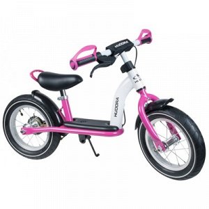 Беговел 12" HUDORA Laufrad Cruiser Girl Alu, цвет бело-розовый