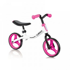 Беговел Globber GO BIKE, бело-розовый