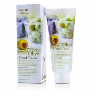 3W CLINIC Крем для рук Moisrurzing Hand Cream [Olive], 100 мл