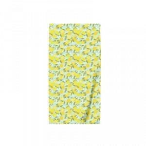 Полотенце пляжное "Лимоны", размер 110х150 см, вафля