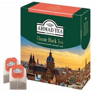 Чай АХМАД 100пак Классический 1/8