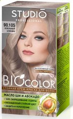 Стойкая крем краска 90.105 Пепельный блондин  50 мл Biocolor