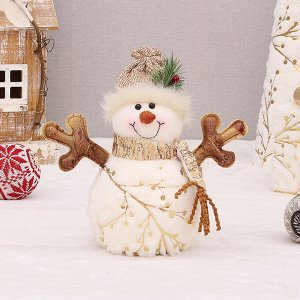 Кукла/Игрушка новогодняя "Снеговик"
