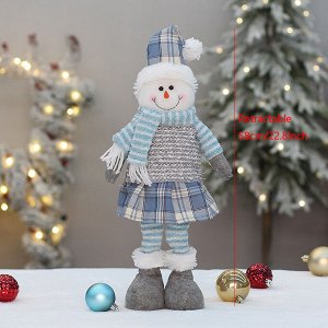 Кукла/Игрушка новогодняя "Снеговик"