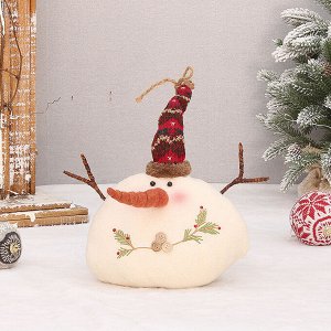 Кукла/Игрушка новогодняя "Снеговик"