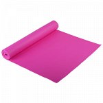 Коврик для йоги 173х61х0,4 см, цвет розовый