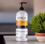 Deep Recover Шампунь для восстановления повреждённых волос маслом сладкого миндаля и экстрактом ламинарии, 1000 мл.