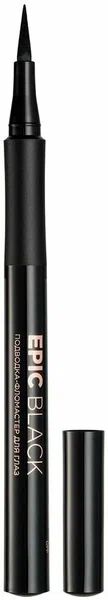 Eva Mosaic Подводка-фломастер для глаз Epic Black, 1 мл, Черная