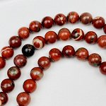 Бусины для украшений из кирпичной Яшмы &quot; (30 бусин)