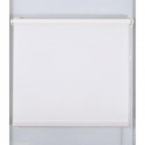 Рулонная штора Магеллан (шторы и фурнитура) «Простая MJ», размер 40?160 см, цвет белый