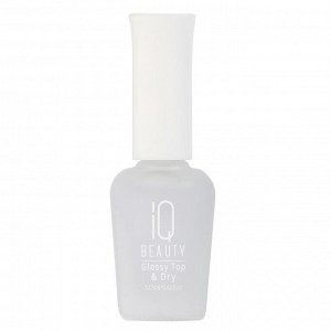 IQ Beauty Зеркальное защитное покрытие и сушка Glossy Top &amp; Dry, 12,5 мл