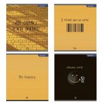 Тетрадь 36 л., А5, линия, Alingar &quot;Positive book&quot;, скрепка, второй блок 60г/м2,  мелованный картон (стандарт), 4 дизайна в пленке т/у