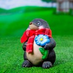 Садовая фигура &quot;Крот №2&quot;, 13х6х6см микс