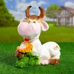 Садовая фигура &quot;Корова веселая&quot; 40х35см