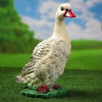 Садовая фигура &quot;Утка&quot; белая 37х22см