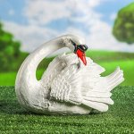 Садовая фигура &quot;Лебедь&quot; средний 30*28*25 см
