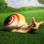 Садовая фигура Улитка большая 40*18*14 см МИКС