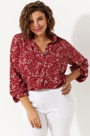 Блуза BegiModa 4104 вино