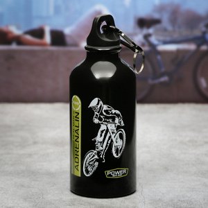 Бутылка для воды "Adrenalin", 400 мл