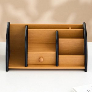 Органайзер 7 секций, 1 выдв ящик, 29*12*15см