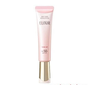 SHISEIDO ELIXIR SUPERIEUR Day Care Revolution Tone Up UV Солнцезащитное молочко с функцией выравнивания тона 35 г