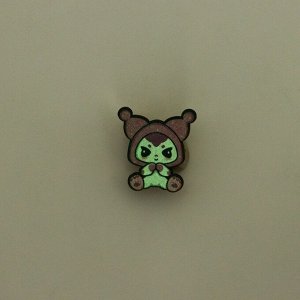 Значок флуоресцентный Cheeky, 3.1x3.3 см