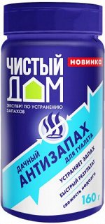 Антизапах для туалетов 160гр Чистый Дом