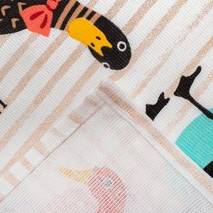 Полотенце пасхальное «Доляна» Lovely Ducks, 35x60 см, хлопок 100%, 160 г/м²