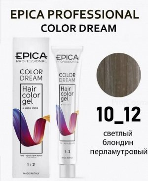 COLORDREAM 10.12 Гель-краска светлый блондин перламутровый, 100 мл.