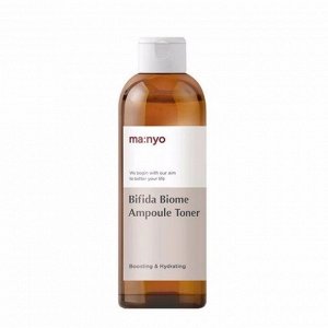 MANYO FACTORY BIFIDA BIOME AMPOULE TONER (400ml), Ампульный укрепляющий тонер с бифидобактериями (400мл