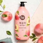 Shower Mate Peach Гель для душа с ароматом сочного персика, 1200 г