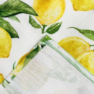 Фартук "Этель" Лимоны 60х65 см см, 100% хл, репс 190 гр/м2