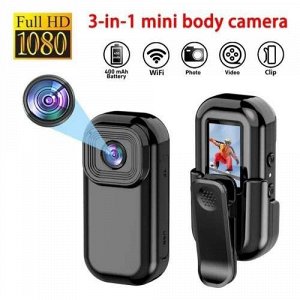 Компактная нательная мини-камера Wi-Fi Sports Camera для спорта