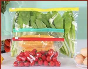 Пакет с Sаfe-защелкой для заморозки и хранения продуктов (20х25 см)