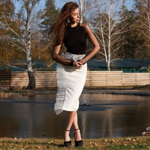 Джемпер боди женский MINAKU: PartyDress чёрный